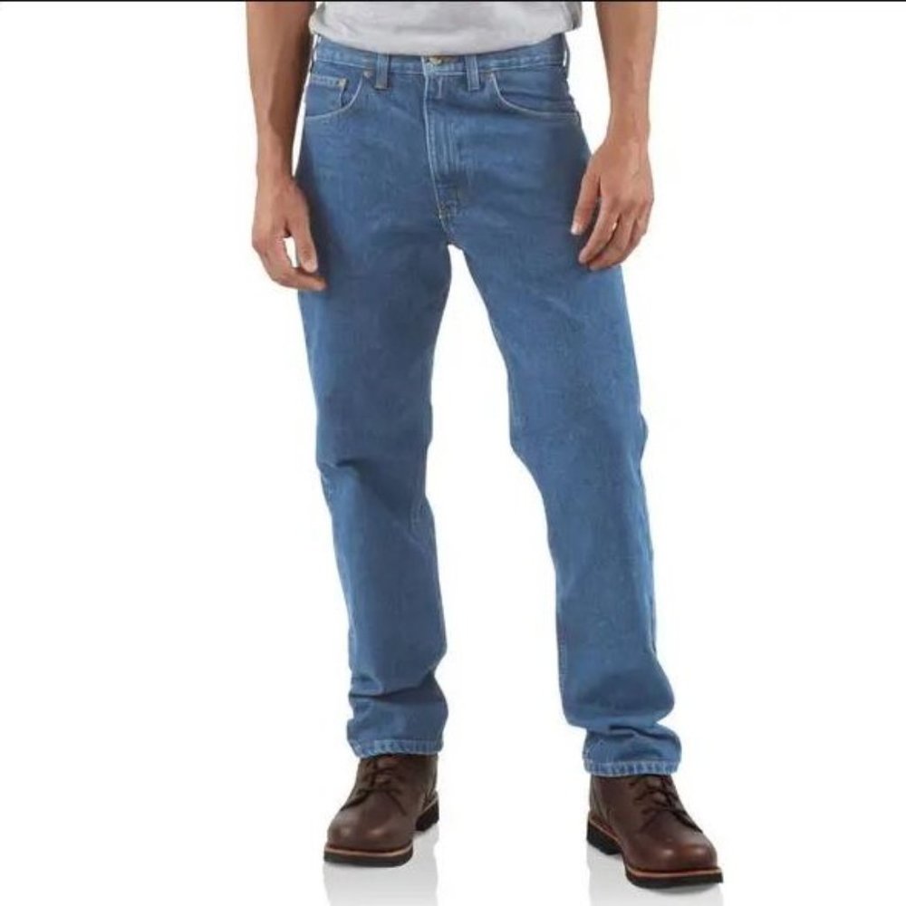 EUC Carhartt 40x30 Traditional Fit Blue Jeans